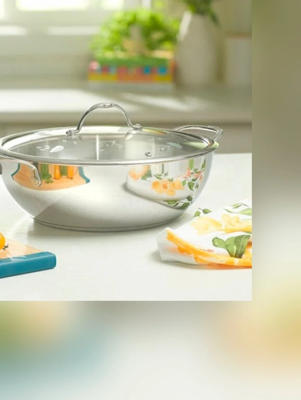 Princess Heritage 6 Qt Stainless Steel Cookwear Witb Lid